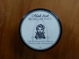 Mad Arab Beard Honey Back Label